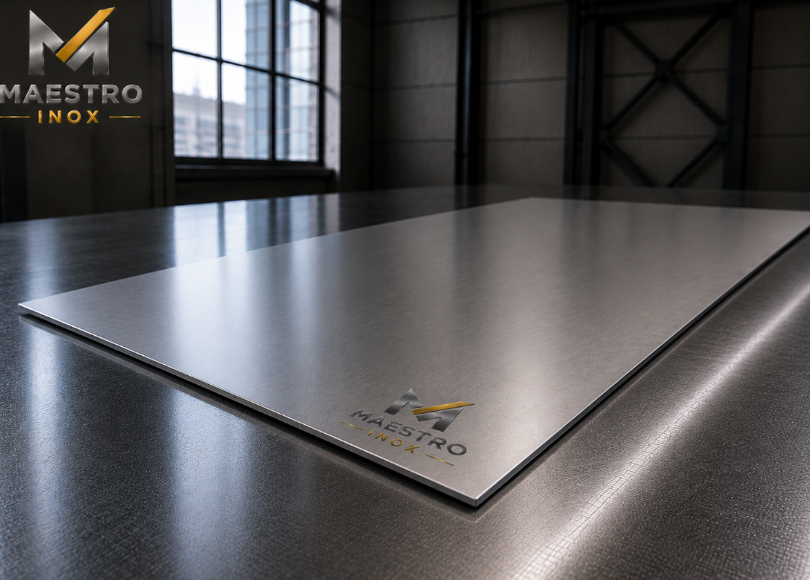 Tablă inox laminată la cald AISI 304 – 5 mm – Mat