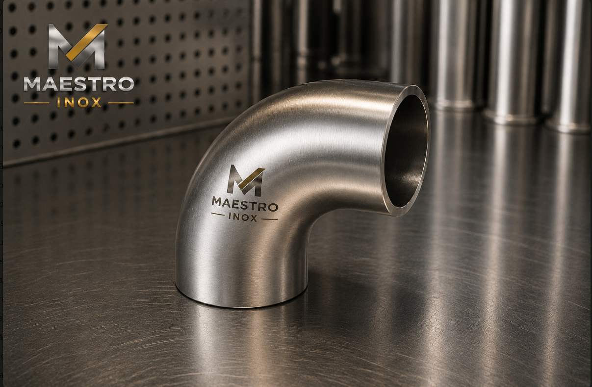 Cot sudabil inox Ø12×1,5 mm AISI 304 – 90° – Mat